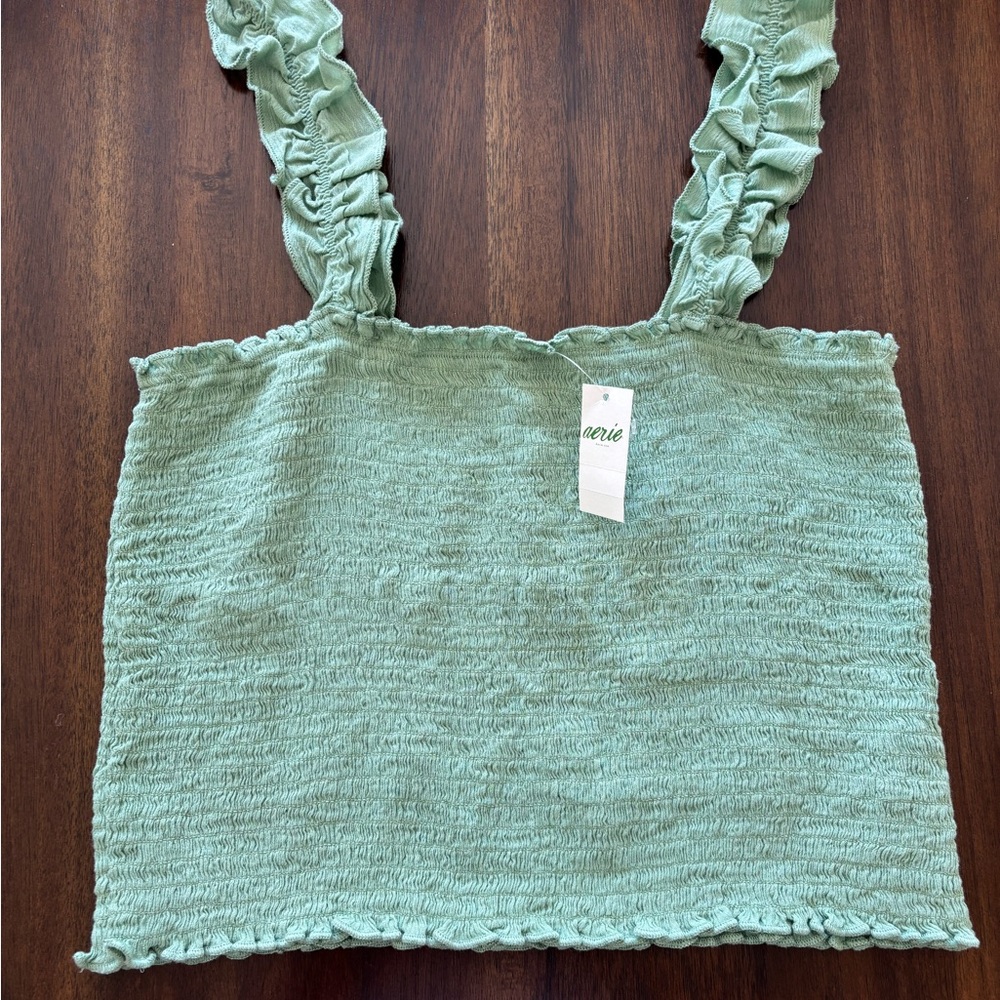 Aerie Smocked Top